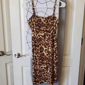 Medium leopard print dress